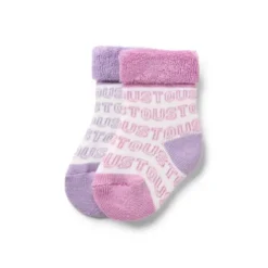 Pack de 2 pares de calcetines de bebé SSocks rosa