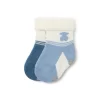 Pack de 2 pares de calcetines de bebé SSocks azul