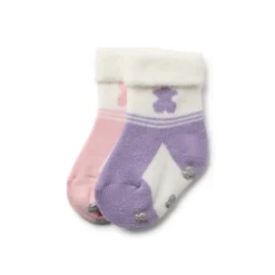 Pack de 2 pares de calcetines de bebé SSocks rosa