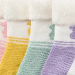 Pack de 4 pares de calcetines de bebé SSocks rosa