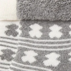 Pack de 2 pares de calcetines de bebé SSocks gris