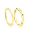 Pack de anillos con baño de oro 18 kt sobre plata TOUS Fellow