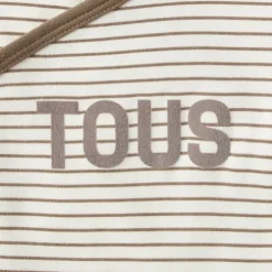 Pack de bodys de bebé cruzados Classic beige
