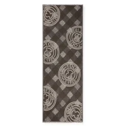 Pañuelo Kaos Mini Stamp Jacquard marrón