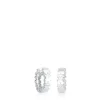 Pendientes aro de plata Puppies