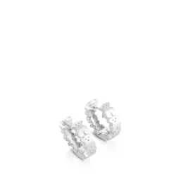 Pendientes aro de plata Puppies