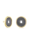 Pendientes bicolor Oursin