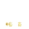 Pendientes de oro amarillo Puppies