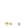 Pendientes de oro blanco y diamantes 0,08ct TOUS Diamonds