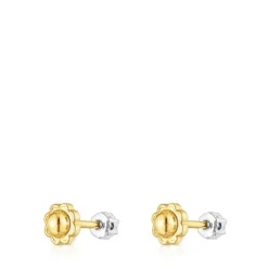 Pendientes de oro blanco y diamantes 0,08ct TOUS Diamonds