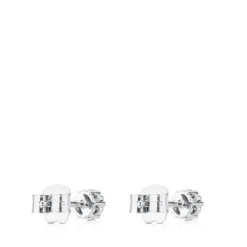 Pendientes de oro blanco y diamantes TOUS Diamonds