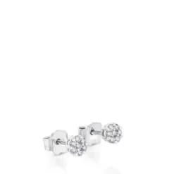 Pendientes de oro blanco y diamantes TOUS Diamonds