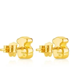 Pendientes de oro motivo oso de 0,8cm, Sweet Dolls