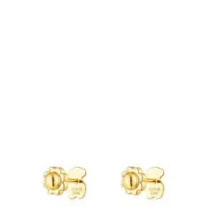 Pendientes de oro motivo oso 0,5cm. Baby TOUS