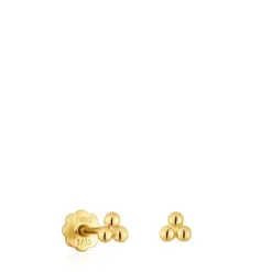 Pendientes de oro motivos 4 mm Basics