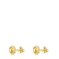 Pendientes de oro motivos 4 mm Basics