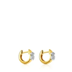 Pendientes de oro y diamantes Gen