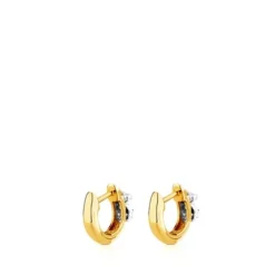 Pendientes de oro y diamantes Gen