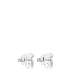 Pendientes de plata 1cm. TOUS Bear