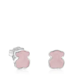 Pendientes de plata con cuarzo New Color