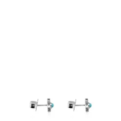 Pendientes de plata con cerámica Super Power