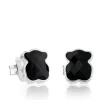 Pendientes de plata y ónix facetado TOUS Color