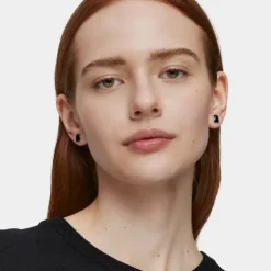 Pendientes de plata y ónix facetado TOUS Color