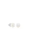 Pendientes de plata y perlas TOUS Bear