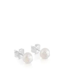 Pendientes de plata y perlas cultivadas Icon Pearl