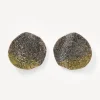 Pendientes grandes ATELIER Nenufar de oro y diamantes amarillos