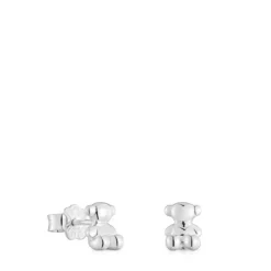 Pendientes oso de plata 7,2 mm Bold Bear