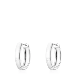 Pendientes oval de plata TOUS Basics