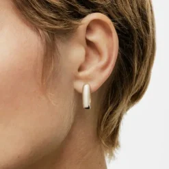 Pendientes oval de plata TOUS Basics