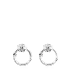 Pendientes pequeños de plata Hold