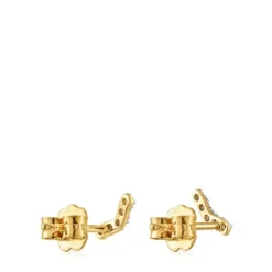 Pendientes tira de oro y diamantes 0,08 ct Les Classiques