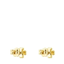 Pendientes trébol de oro y diamantes TOUS Good Vibes