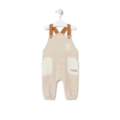 Peto de bebé de tirantes Classic naranja