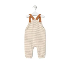 Peto de bebé de tirantes Classic naranja