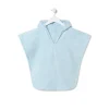 Poncho de rizo Rus MS Azul celeste