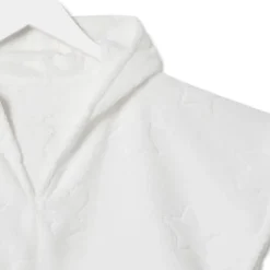 Poncho de rizo Rus MS Blanco