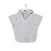 Poncho de rizo Rus MS Gris