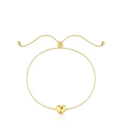 Pulsera cadena corazón de oro My Other Half