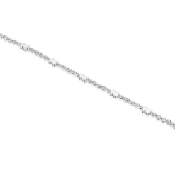 Pulsera cadena de plata y motivos oso Sweet Dolls