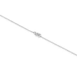 Pulsera cadena oso de oro blanco con diamantes TOUS Grain