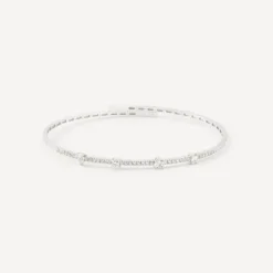 Pulsera de oro blanco con diamantes TOUS ATELIER