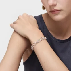 Pulsera de plata motivo 0,8cm. Carrusel