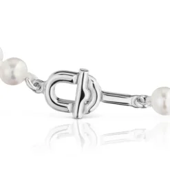 Pulsera de plata y perlas cultivadas TOUS MANIFESTO