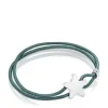Pulsera elástica azul con estrella de plata Sweet Dolls