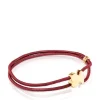 Pulsera elástica burdeos Sweet Dolls