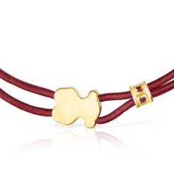Pulsera elástica burdeos Sweet Dolls